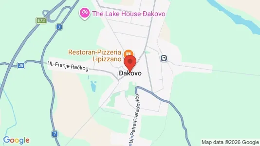 Gewerbeflächen zur Miete i Đakovo - kort over placeringen
