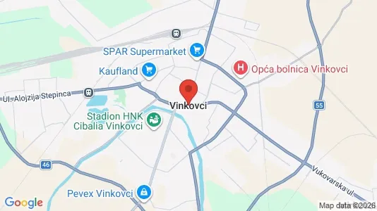 Lokaler til leie i Vinkovci – Bilde fra Google Street View
