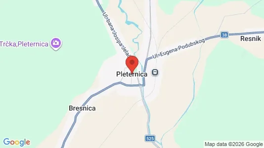 Propiedades comerciales En alquiler i Pleternica - Foto de Google Street View