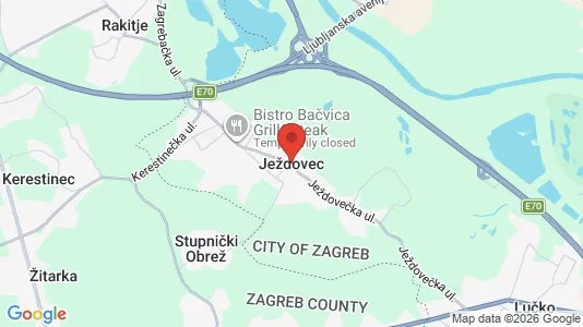 Gewerbeflächen zur Miete i Ježdovec – Foto von Google Street View