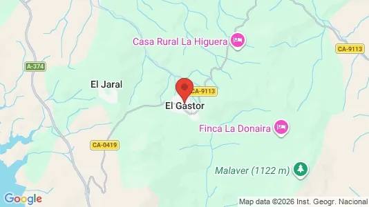 Commercial properties for sale i El Gastor - Photo from Google Street View