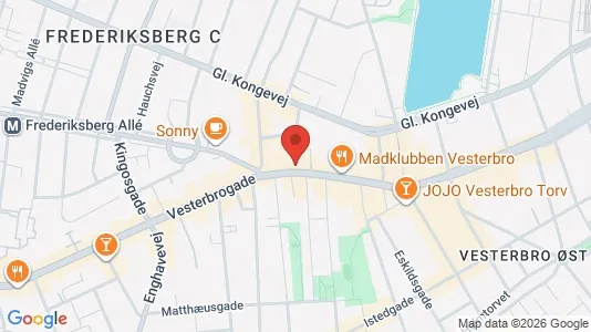 Lokaler til leie i Vesterbro – Bilde fra Google Street View