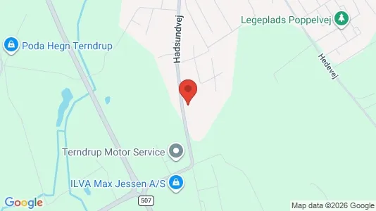 Gewerbeflächen zur Miete i Terndrup – Foto von Google Street View