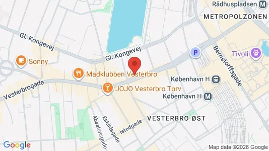 Lokaler til leje i Vesterbro - Foto fra Google Street View