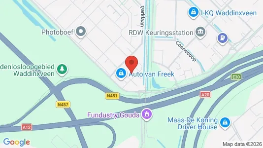 Commercial properties for rent i Waddinxveen - Photo from Google Street View
