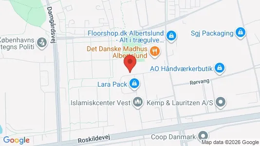 Lagerlokaler för uthyrning i Albertslund – Foto från Google Street View