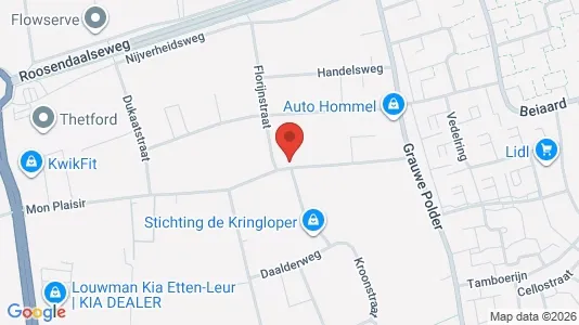 Lokaler til leje i Etten-Leur - Foto fra Google Street View