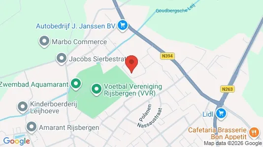 Commercial properties for rent i Zundert - kort over placeringen