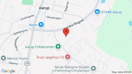 Lagerlokaler til salg i Aarup - Foto fra Google Street View