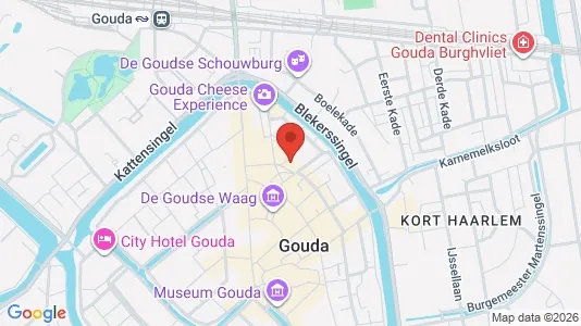 Lokaler til leje i Gouda - Foto fra Google Street View