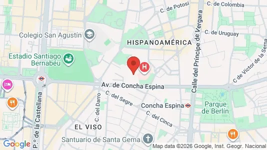 Kontorer til leie i Madrid Chamartín – Bilde fra Google Street View
