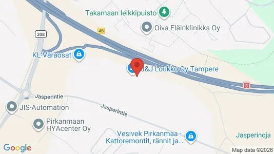 Commercial properties for rent i Pirkkala - Photo from Google Street View