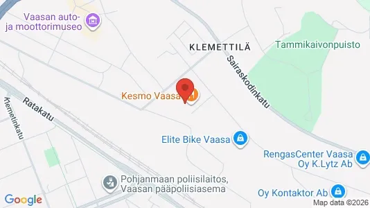 Kantorruimte te huur i Vaasa - Foto uit Google Street View