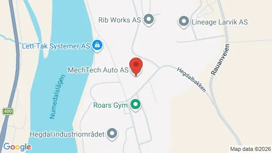 Espacios de oficina En alquiler i Larvik - Foto de Google Street View