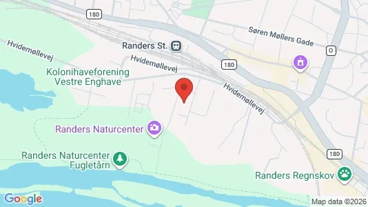 Warehouses for sale i Randers NV - kort over placeringen