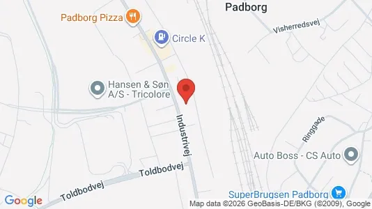 Företagslokaler för uthyrning i Padborg – Foto från Google Street View