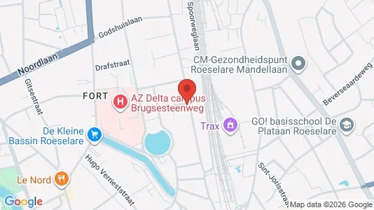 Kontorlokaler til leje i Roeselare - Foto fra Google Street View