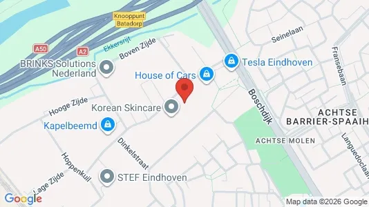 Gewerbeflächen zur Miete i Eindhoven - kort over placeringen