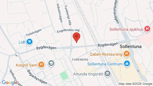 Kontorlokaler til leje i Sollentuna - Foto fra Google Street View