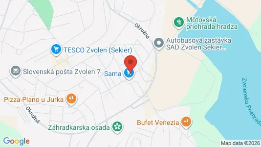 Lokaler til leie i Zvolen – Bilde fra Google Street View