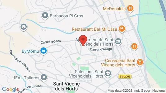Commercial properties for sale i Pallejà - kort over placeringen