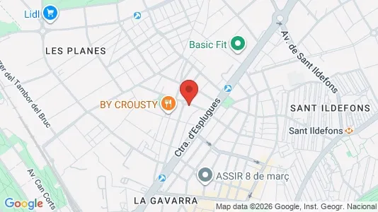 Commercial properties for sale i Cornellà de Llobregat - kort over placeringen