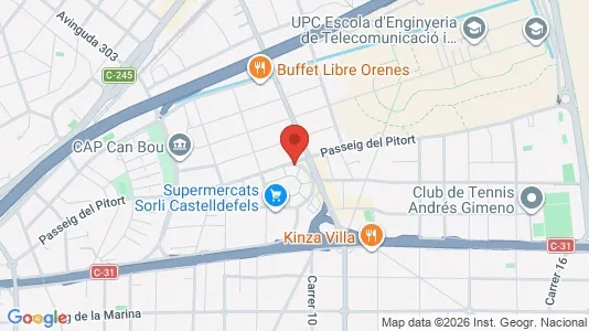 Lokaler til salg i Castelldefels - Foto fra Google Street View