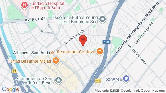 Commercial properties for sale i Badalona - Photo from Google Street View