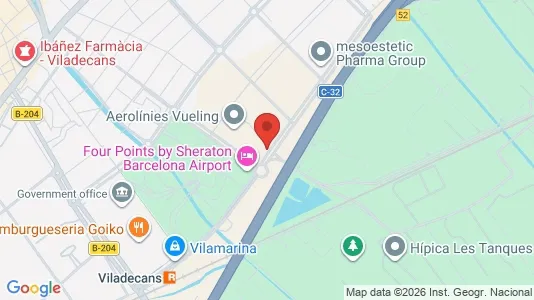 Liikekiinteistöt Myynnissä i Gavà - kort over placeringen