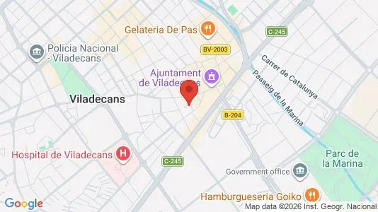 Liikekiinteistöt Myynnissä i Gavà - Kuva Google Street Viewstä