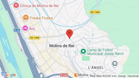 Commercial properties for sale i Can Calopa de Dalt - kort over placeringen