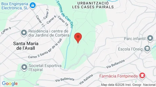Commercial properties for sale i Cervelló - Photo from Google Street View