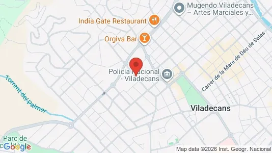 Lokaler til salgs i Gavà - kort over placeringen