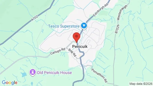 Commercial properties for rent i Penicuik - Midlothian - Photo from Google Street View