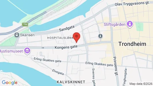 Kontorlokaler til leje i Trondheim Midtbyen - Foto fra Google Street View