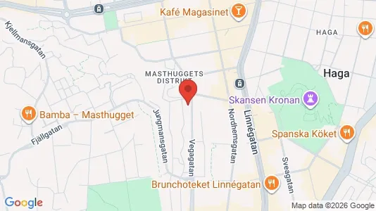 Kontorer til leie i Göteborg Sentrum - kort over placeringen
