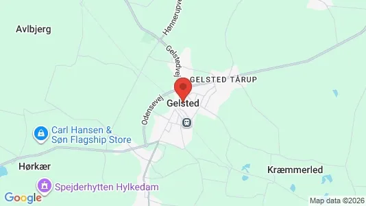 Winkels te huur i Gelsted - Foto uit Google Street View