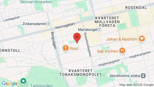 Kontorlokaler til salg i Södermalm - Foto fra Google Street View