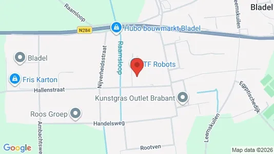 Propiedades industriales En alquiler i Bladel - kort over placeringen