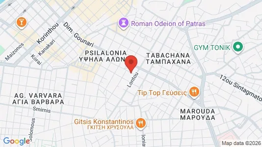 Gewerbeflächen zum Kauf i Patras – Foto von Google Street View