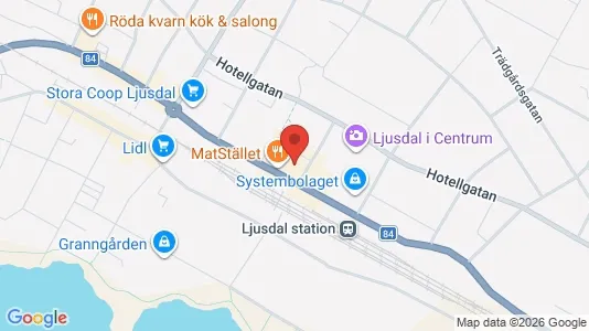 Kontorer til leie i Ljusdal – Bilde fra Google Street View
