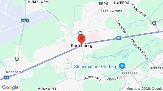 Varastot Vuokrattavana i Kortenberg - Kuva Google Street Viewstä