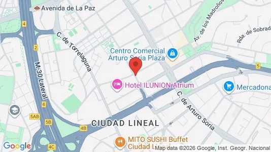 Office spaces for rent i Madrid Hortaleza - Photo from Google Street View