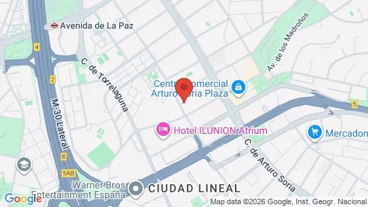 Lokaler til leje i Madrid Hortaleza - Foto fra Google Street View