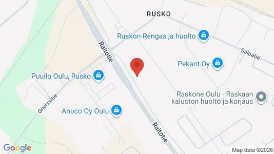 Kontorlokaler til leje i Oulu - Foto fra Google Street View