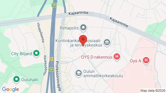 Kontorer til leie i Oulu – Bilde fra Google Street View