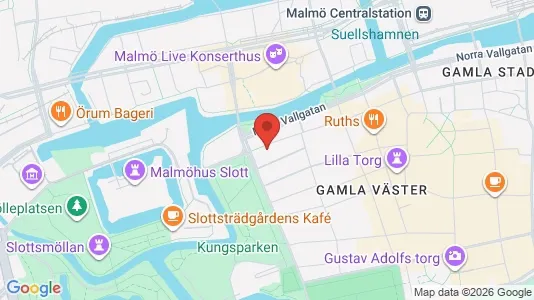 Kontorslokaler för uthyrning i Malmö Centrum – Foto från Google Street View