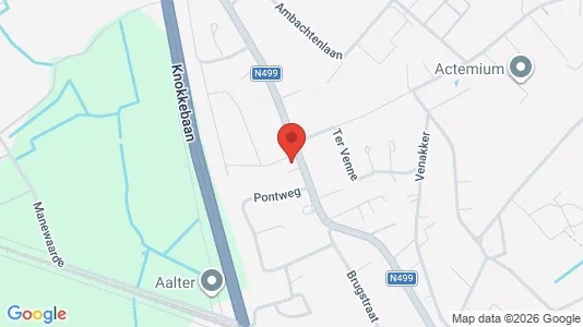 Toimistotilat Vuokrattavana i Aalter - Kuva Google Street Viewstä