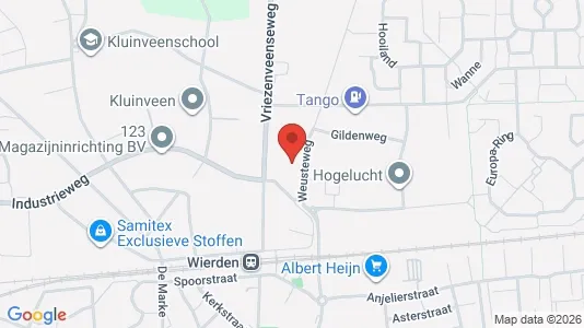 Commercial properties for sale i Wierden - kort over placeringen