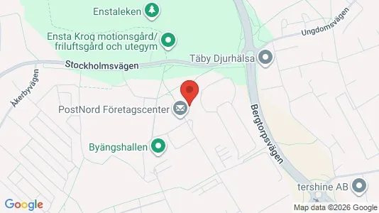 Kontorlokaler til leje i Täby - Foto fra Google Street View